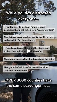 2M views · 14K reactions | Drop “SECTION 8” to get the exact strategy I used to purchase this property for pennies on the dollar 🏡  #realestate #millionaire #entrepreneur #houses #rentalproperty | Section8Karim | Bruce Springsteen · Born in the U.S.A. Extra Money Jobs, Estate Planning Checklist, Work From Home Careers, Section 8, Small Business Advice, Money Management Advice