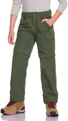 PRICES MAY VARY. CQR Outdoor Pants Series designed for all outdoor activities and sports. [Materials] Mix of Cotton & Nylon & Elastine fabric is for stretch comfort, quick-dry, two-way air circulation. [Adjustable Partial Waistband] Button pull taps on each side widen and shrink the waist quickly. [Multi Pockets] Multi-purpose pockets allow you to carry personal belongings. [Zip-Off Legs] Ergonomic cut at the knees for easy transform from pants to shorts. It is suitable for hiking, climbing, cyc Pants To Shorts, Hiking Cargo Pants, Camping Pants, Zip Off Pants, Hiking With Kids, Personal Belongings, Outdoor Pants, Hiking Pants, Air Circulation