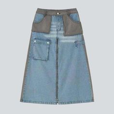 Overall Men, Denim Skirts Online, Strapless Denim Dress, Patchwork Denim Skirt, Long Jean Skirt, Womens Denim Skirts, Embroidered Jean Jacket, Long Denim Skirt, Patchwork Denim