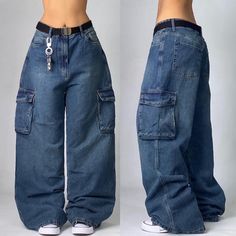 Black Baggy Jeans Men, Y2k Street Fashion, Baggy Jeans Men, Black Baggy Jeans, Cargo Pants Outfit Women, Cargo Pants Outfits, Fall Outfits Y2k, Streetwear Jeans, Outfits Y2k