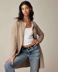 What To Wear in October: A Month of Outfits — THE DAILEIGH Denim Essentials, Summer Capsule Wardrobe, Sweater Blazer, Women Over 50, Cozy Knits, Fall 2024, Fall Wardrobe, Womens Fall