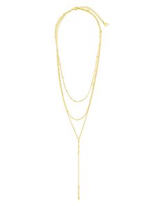 Bring out your layered look with this Natalia layered necklace! With its delicate chain drop, it'll be sure to check all the “cute” boxes and add the perfect touch of chicness to any ensemble. Dazzle your friends with your dainty, yet bold style! Materials: 14K gold plated brass Features: Measures 14-20" with 2" extender, 3.75" drop, 1-2mm chains, Lead & Nickel free, lobster clasp Cute Boxes, Gold Drop Necklace, Layered Chain Necklace, Layered Chain, Cute Box, Layered Chains, Bold Style, Delicate Chain, Pearl Earrings Dangle