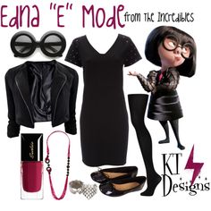 an image of a woman's outfit and accessories for her character from the incredible spider - man