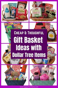 gift basket ideas with dollar tree items