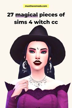 sims 4 witch cc Sims 4 Mm Witch Cc, Sims 4 Cc Maxis Match Clothing Halloween, Sims Spellcaster Cc, The Sims 4 Witch Mods, Maxis Match Vampire Cc, Sims 4 Mods Occult, Sims 4 Psychic Cc, The Sims 4 Spellcaster Cc, Sims 4 Cc Maxis Match Witchy