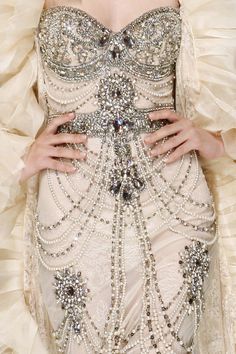 embellished Detail Couture, Dream Ideas, 2nd Wedding, Couture Mode, فستان سهرة, High Society, Fabulous Fashion, Gorgeous Gowns, Marchesa