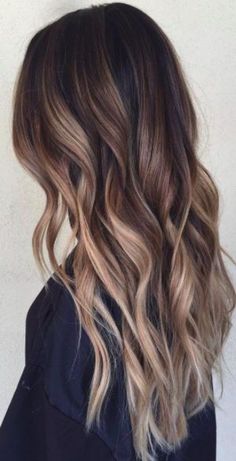 Balayage Straight, Brunette Ombre, Brown Ombre Hair, Ombre Hair Blonde, Brunette Balayage, Auburn Hair