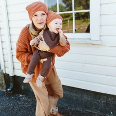 Our beanie will keep your head cozy no matter the weather outside. Flip the cuff for a longer slouchy look. Also available in baby and toddler size for matching! 100% organic cotton chunky knit with a leather label Super Soft Beanie For Fall, One Size Fits Most, Super Soft Beanie For Fall, One Size, Super Soft Fall Beanie, One Size Fits Most, Warm Snug Hats For Fall, Cozy Snug Hats For Fall, Cozy Snug Fit Fall Hats, Unisex Cotton Beanie For Winter, Super Soft One Size Beanie For Fall, Super Soft Beanie For Fall