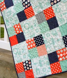 the app shows how to make a quilt