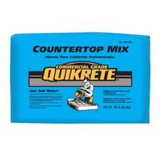 countertop mix for commercial grade quikrete