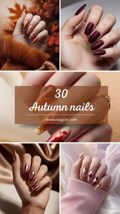 Get ready for the cozy vibes of early fall with these gorgeous nail designs! 🍂🍁 From warm neutrals to bold pops of color, these nails will have you feeling all the autumn feels. #EarlyFallNails #CozyVibes #AutumnFeels #NailInspo #FallMani #NailGoals #SeasonalNails #NailArt #FallColors #PumpkinSpiceEverything November Nail, Sophisticated Patterns, Fall Style Guide, November Nails, Minimal Nails