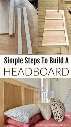 simple steps to build a headboard