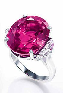 A SUPERB PINK SAPPHIRE AND DIAMOND RING Pink Diamond Ring, Pink Diamonds, Beautiful Diamond Rings, Pink Sapphire Ring, Sapphire And Diamond Ring, Pink Topaz, Pink Jewelry, Engagement Ring Cuts, Think Pink