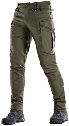 M-Tac Conquistador Flex - Tactical Pants Men - with Cargo Pockets (Olive Dark, XL/L) at Amazon Men’s Clothing store: Celana Kargo, Mens Tactical Pants, Tactical Wear, Tactical Clothing, Tactical Pants, Cargo Pants Men, Pants Men, Mens Casual Outfits, Casual Style Outfits