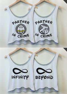 matching best friend outfits - Google Search Matching Best Friend Outfits, Bestie Sweatshirts, Bestie Things, Sister Forever, Best Friend T Shirts, Friend Costumes, One Direction Shirts