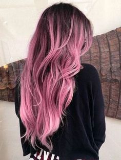 Brown To Pink Ombre, Best Ombre Hair, Brunette Ombre