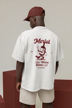 🥖 Merlot Magic Tee - Sip, Savor, Repeat! 🍷 ✨ Embrace your love for Merlot with this stylish tee! Perfect for wine lovers who appreciate the rich flavours and smooth finishes of their favorite varietal. 🍇 Fit: Relaxed and comfy, ideal for casual outings, wine tastings, or cozy nights in. 🌱 Fabric: Made from 100% organic cotton--soft and breathable for all-day comfort. 🎨 Print: Eco-friendly ink highlights the captivating Merlot design, because style and sustainability go hand in hand. 🚚 Shipping: Available across the USA! Ready to wear your Merlot passion with pride? 🍇 Grab yours and let the good times flow! 🔃 What's our return & exchange policy? We don't offer returns or exchanges, but your satisfaction is our top priority! If something's not quite right with your order, please reac Merlot Wine, Gift Cartoon, Wine Shirt, Gift Wine, Cartoon Shirts, Wine Shirts, French Wine, Wine Lover, Gifts For Wine Lovers