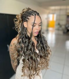 Discover 25 unique goddess hairstyles for all hair types, perfect for any occasion. Transform your look with these timeless and elegant styles. French Braid Hairstyles, Box Braids Hairstyles For Black Women, Braids Hairstyles Pictures, Protective Hairstyles Braids