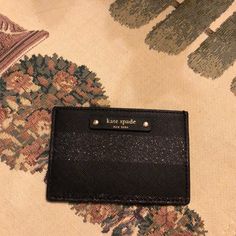 Brand New Without Box Trendy Black Card Holder As Gift, Comfortable High Heels Shoes, Prada Nylon Tote, Spade Card, Snap Bag, Comfortable High Heels, Kate Spade Card Holder, Bucket Purse, Prada Nylon