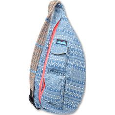 Blue Blanket Rope Bag #KAVU at RockCreek.com Climbing Outfit Woman, Climbing Outfits, Curvy Petite Fashion, Mk Bags