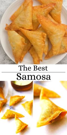 the best samosa recipe is made with just three ingredients and it's ready to be eaten