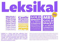 Superfamily Mart – Leksikal Variable Font Showcase :: Behance in 2024 . #Variable_Font #Gill_Sans #Product_Showcase #Font_Generator