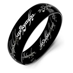 Lord Of The Rings: The 1 Ring To Rule Them All Hobbit Ring Of Power: Size 10. Unisex Style. 6mm Stainless Steel In Black. Beautiful Ring For The Lord Of The Rings Lover In Your Life! Nip: Straight From Boutique. 5 Star Seller- Shop With Confidence. Comes In Jewelry Bag. Bundle Message For Questions, Bundle With Other Items For More Saving! Symbolic Black Jewelry For Wedding, Symbolic Black Wedding Jewelry, Symbolic Black Promise Ring Jewelry, Symbolic Black Promise Ring, Symbolic Black Jewelry For Promise Ring, Symbolic Black Jewelry For Promise, Bee Accessories, Ring Of Power, Power Ring