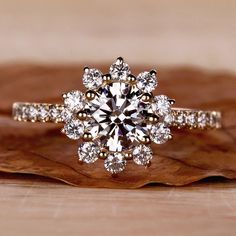 cluster halo engagement ring Flower Halo Engagement Ring, Engagement Ring Cluster, Fresh As A Daisy, Glow Face, Diamond City, Floral Halo, Engagement Rings Platinum, Halo Setting, Lab Grown Diamonds Engagement