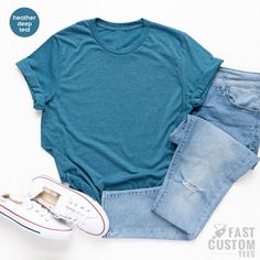 FastCustomTees Plain Bella Canvas Shirt, Wholesale TShirt, Blank TShirt, Plain Unisex Shirt, Bulk T Shirt, Heather Soft Plain Tee, Oversized Shirt, Shirts This customized gift can be used by all the members of family, it will be the best wanderlust, travel apparel unisex personalized shirt ever! 👉 Product Details:The T-Shirts, Hoodies, Youth, Toddler and Baby Suits(Body Suit) are unisex.👈 👉Reading the Sizing Chart: Please note that the sizing chart includes the measurements of one side of the Solid Color Screen Print T-shirt With Short Sleeves, Blue Tri-blend Crew Neck T-shirt, Casual Unisex Solid T-shirt, Unisex Crew Neck T-shirt With Heat Transfer Vinyl, Graphic Tee T-shirt With Heat Transfer Vinyl, Soft-washed Blue T-shirt With Short Sleeves, Soft-washed Blue Short Sleeve T-shirt, Blue Short Sleeve T-shirt With Heat Transfer Vinyl, Blue Soft-washed Short Sleeve T-shirt