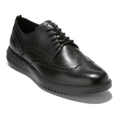 Add to your sophisticated style with these Cole Haan Grand+ Wingtip men's leather oxford shoes.Click this FOOTWEAR GUIDE to find the perfect fit and more! Add to your sophisticated style with these Cole Haan Grand+ Wingtip men's leather oxford shoes. Click this FOOTWEAR GUIDE to find the perfect fit and more! SHOE FEATURES Textile covered footbed for comfort and breathability Lightweight injected molded EVA outsoleSHOE CONSTRUCTION Leather upper Textile lining EVA midsole and outsoleSHOE DETAILS Mens Wingtip Shoes, Wingtip Shoes, Leather Oxford Shoes, Mens Essentials, Men Shoes Size, Sophisticated Style, Cole Haan, Leather Men, Oxford Shoes