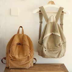 Ganapati Background, Shameless Dr, Bag Reference, Backpack Inspiration, Corduroy Backpack, Material Gworl, Canvas Backpack Women, School 2021, Handmade Backpack