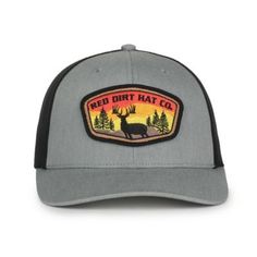 Introducing our exclusive Red Dirt + Tractor Supply + J&F Heathered Gray/Black cap, a testament to rugged style and outdoor authenticity. Crafted with meticulous attention to detail, this cap boasts a distinguished 6 Panel; Structured; Ranger presented in Flat Stitch Embroidery on felt scout patch 3.9375" W x 2.3125" H. Designed for both form and function, the features a 6-Panel Structured Ranger, crown back Plastic Mesh (Polyester), ensuring a comfortable and stylish fit. The inclusion of Meshb Red Dirt, Plastic Mesh, Rugged Style, Black Cap, Tractor Supplies, Hats For Men, Heather Grey, Women's Accessories, Classic Design