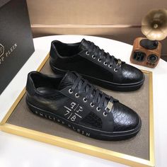 Size: 35-47 It comes with Dust box, Care manual, Tag, and Paper bag.Size Guide: Philipp Plein, Size Guide, Paper Bag, Men's Shoes, Things To Come