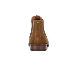 Simply stunning, the Roberto chelsea boot design compliments any outfit, including a casual demin look. This modern style provides easy-on and easy-off acess due to its elastic gores on each side. Leather upper, Slip on with elastic twin gore for easy entry, Approx. 1\ sole, Round / closed toe, Flat Sole, Rubber outsole | Men's Vintage Foundry Co Roberto Chelsea Boot in Tan Size 11 Medium Casual Chelsea Boots With Rubber Heel Cap For Work, Casual Workwear Chelsea Boots With Rubber Heel Cap, Casual Chelsea Boots With Rubber Heel Cap For Fall, Casual Leather Chelsea Boots With Heel Pull Tab, Casual Suede Chelsea Boots For Work, Casual Brown Chelsea Boots With Heel Pull Tab, Casual Chelsea Ankle Boots With Heel Pull Tab, Casual Chelsea Boots With Suede Lining For Fall, Casual Chelsea Boots With Heel Pull Tab For Fall