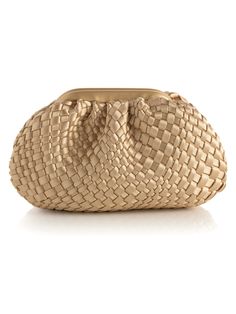 Shiraleah Bailey Clutch Chic Pouch Clutch With Intrecciato Weave, Chic Clutch With Intrecciato Weave, Chic Intrecciato Weave Pouch Clutch, Chic Intrecciato Weave Clutch Pouch, Chic Woven Bag For Formal Occasions, Chic Formal Woven Bag, Elegant Formal Woven Bags, Elegant Woven Evening Bag For Everyday Use, Woven Clutch Evening Bag