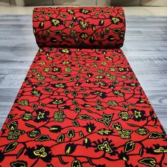 African Print Ankara Fabric, African Wax Print Fabric, Fabric by 6yards Primary Material: 100% Cotton Dimensions Length for 1 yard: 36in;   Width:  45in  Lenght for 6 yards: 216in;  Width: 45in Red African Ankara Fabric This Red fabric is 100% cotton quality ankara. it is ideal for making clothing items, quilts, home decorations, hair accessories, book journals, jewelry, and many other fabric projects. Processing time is 1- 2 business days. Delivery takes 3-5 business days to the US, Uk, France, and most countries of the world. Note that color may slightly vary due to your monitor. Traditional Red Ankara Fabric, Red Festival Fabric With Traditional Patterns, Red Ankara Fabric With Traditional Patterns, Red Fabric With Traditional Patterns, Red Fabric With Traditional Patterns And Drape, Book Journals, African Wax Print Fabric, Making Clothing, Wax Print Fabric