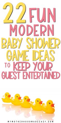 the 22 fun modern baby shower game ideas to keep your guests entertained