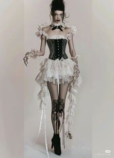 Gothic Bride, Runway Fashion Couture, 11k Followers, Stage Outfits, Fancy Dresses, Couture Fashion, Pretty Dresses, Aesthetic Clothes, Runway Fashion