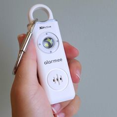 Take control of your safety with the Alarmee Self Defense Keychain! Sleek, stylish, and effective, this keychain features a 130dB siren and strobe light to provide peace of mind wherever you go. It's perfect for women who prioritize safety without sacrificing style. Choose your favorite color and join a community committed to personal security. Elevate your everyday safety essentials now! Self Defense Gadgets, Self Protection, Resistance Bands With Handles, Defense Keychain, Survival Skills Life Hacks, Self Defense Keychain, Personal Security, Tools For Women, Strobe Light