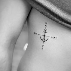 Jay Shin | Tattoofilter |  yin yang tattoo design couple Family Anchor Tattoos, Yin Yang Tattoo Design, Tattoo Ideas Meaningful, Anchor Compass Tattoo, Jasmine Tattoo