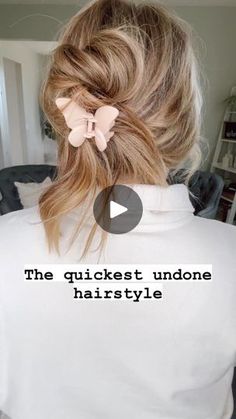 8.5K views · 652 reactions | Save this, the quickest and cutest hairstyle for you medium to long length hair girlies! 💁🏼‍♀️

Hi friend! 👋🏻 If you’re new here, I’m Mandi, and I’m here to help you quickly and easily style your hair and provide you with so the tools and tips for strengthening and growing your hair too! 🙌🏻

Comment CONSULT below and I’ll send you the link to my two min hair quiz where you’ll be provided with your very own hair product and routine recommendations for your specific hair type, goals and needs! 👏🏻

So excited you’re here! 

Hugs + Happy Hair 🥂

#hairstyles #hairstyle #hairtutorial #hairtutorials #easyhairstyles #bohohair #clawclip #clawcliphairstyle #hairhack #hairdo #messybun #momhair | Easy Hair Tutorials | Hairstyles | Hair Growth Easy Hair Tutorials, Growing Your Hair, Undone Hair, Hi Friend, Long Length Hair, Hair Quiz, Mom Hairstyles, Hair Tutorials Easy, Hair Product