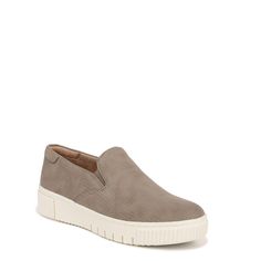 Sport meets luxe in this easy and effortless slip-on sneaker from SOUL Naturalizer. Lifted on a cool white bottom and flexible textured sole, you'll look and feel comfy all day. Inspired by the way you live. Teacher Shoes Comfortable, Sports Meet, Round Toe Heels, Shoe Box, Slip On Sneaker, Sneakers Fashion, Shoes Flats, Fitness Fashion, Slip On