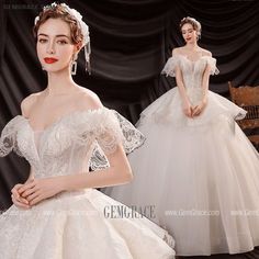 10% off now|Free shipping world-wide. Classical Big Ballgown Wedding Dress Ruffled with Beaded Lace at GemGrace. Click to learn our pro custom-made service for wedding dress, formal dress. View #BallGownWeddingDresses for more ideas. Wedding Ball Gown With Ruffles Floor-length, Floor-length Ruffled Wedding Ball Gown, Wedding Floor-length Ball Gown With Ruffles, Banquet Ball Gown With Sweetheart Neckline And Ruffles, Ruffled Ball Gown For Banquets, Ruffled Ball Gown For Banquet, Wedding Gown With Ruffles And Fitted Bodice, Wedding Dress With Ruffled Fitted Bodice, Wedding Ball Gown Evening Dress With Ruffles