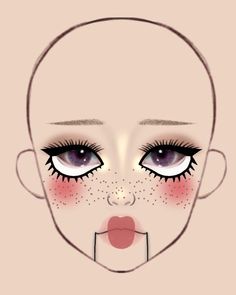 Broken Doll Makeup Easy, Drawing Makeup Looks, Cute Clown Makeup Halloween, Doll Makeup Looks Halloween, Puppet Makeup Halloween, Halloween Makeup Ideas Clown, Halloween Makeup Cute, Scary Doll Makeup, Doll Makeup Look