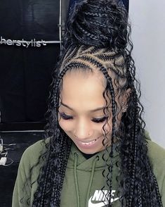 Bohemian Braids, Goddess Braids Hairstyles, Box Braids Hairstyles For Black Women, Cute Braided Hairstyles, Hair Body Wave, Braids Hairstyles Pictures