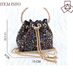 Vanessas Italian Design Girly Style Shoes And Bag, Full Diamond Decoration Metal Closure Bag - RAINBOW,38 Trendy Party Evening Bag With Gold-tone Hardware, Trendy Party Shoulder Bag With Gold-tone Hardware, Elegant Multicolor Bags For Night Out, Trendy Rhinestone Bags For Party, Trendy Rhinestone Evening Bag For Formal Occasions, Trendy Rhinestone Evening Bag For Formal Events, Trendy Party Bags With Rhinestones, Glamorous Party Bags With Gold-tone Hardware, Multicolor Rhinestone Shoulder Bag For Party