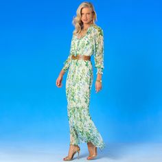 Back in stock and selling out fast! Light and airy, our ethereal Celine Chiffon Dress evokes dreamy afternoons strolling through a meadow of bluebells and greenery. Spring Green Dress With Blouson Sleeves, Spring Green Dresses With Blouson Sleeves, Green Dresses With Blouson Sleeves For Spring, Green Blouson Sleeve Dress For Spring, Spring Maxi Dress With Blouson Sleeves, Flowy Spring Dress With Blouson Sleeves, Flowy Blouson Sleeve Dresses For Spring, Spring Chiffon Dress With Blouson Sleeves, Mother Of The Groom Dress