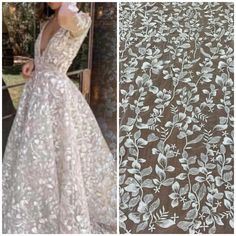 Wholesale Fashion Show White Lace Fabric,Embroidery Tulle Lace,Evning Dress Lace,Wedding Bridal Dress,Ivory Dress Fabric,Wedding Dress Lace,By the Yard, Quantity: This listing is for 1 yard. If you buy more than one yard, you will get uncut piece. Width: About 130cm Feature: Very high quality Embroidery lace fabric. It is designed for wedding dress, Bridal dress,Evening Dress. You may see this lace dress in some fashion show. Yes, They are the same fabric. White Embroidered Wedding Dress For Bride, Embroidered White Wedding Dress, White Embroidered Wedding Gown, White Dresses With Pearl Embroidery For Bride, Bridal Lace Dresses With Intricate Embroidery, Festive Wedding Lace Tulle Fabric, White Lace Work Dress For Mother Of The Bride, White Pearl Embroidered Fabric For Mother Of The Bride, Off White Embroidered Fabric For Wedding