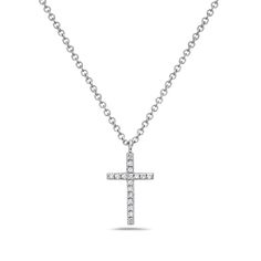 Birmingham Jewelry Item Number: BJNK12029WD Women's Gold Necklace Diamond Cross 14K White Gold Chain Included: 16" - 18" Adjustable Diamond: 17 round 0.07ct *The possibilities are not limited to the options in the dropdown. For pricing on further customizations & special options, please call: 1-586-939-5100 Diamond White Brilliant Cut Cross Pendant Necklace, Classic Vvs Clarity Diamond Cross Pendant Necklace, Fine Jewelry Diamond Cross Pendant Necklace Vvs Clarity, Fine Jewelry Diamond Cross Pendant Necklace With Vvs Clarity, White Cross Pendant Necklace With Brilliant Cut, Formal Vvs Clarity Diamond Cross Pendant Necklace, Fine Jewelry Cross Pendant Necklace With Vvs Clarity, Classic Brilliant Cut Diamond Cross Pendant Necklace, Classic Brilliant Cut Cross Pendant Necklace