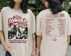 The Aura T-shirt, Journey Band Shirt Freedom Tour T Shirt Journey Band, Book Merch, Vintage Daisy, Sydney City, Daisy Jones, Tour Merch, Band Shirt, Band Shirts, Tour Shirt